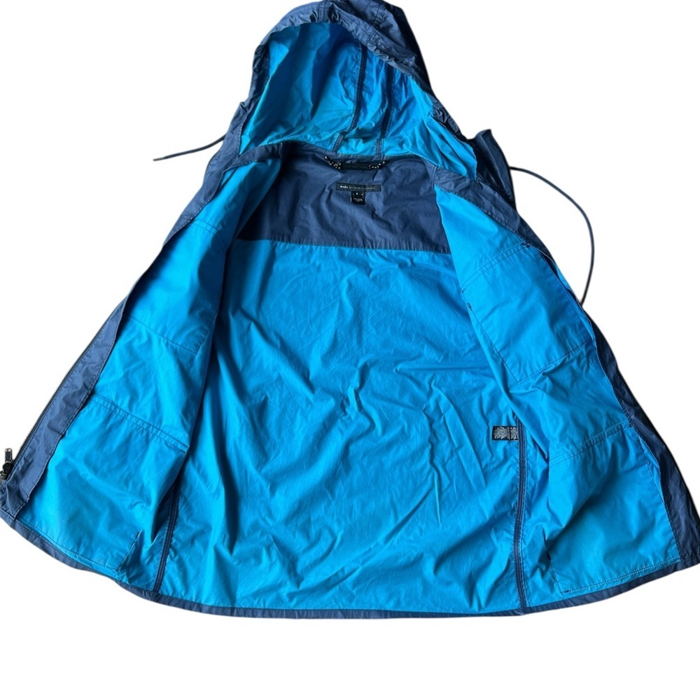 Marc By Marc Jacobs Navy Rain Jacket - Picture 5 of 12